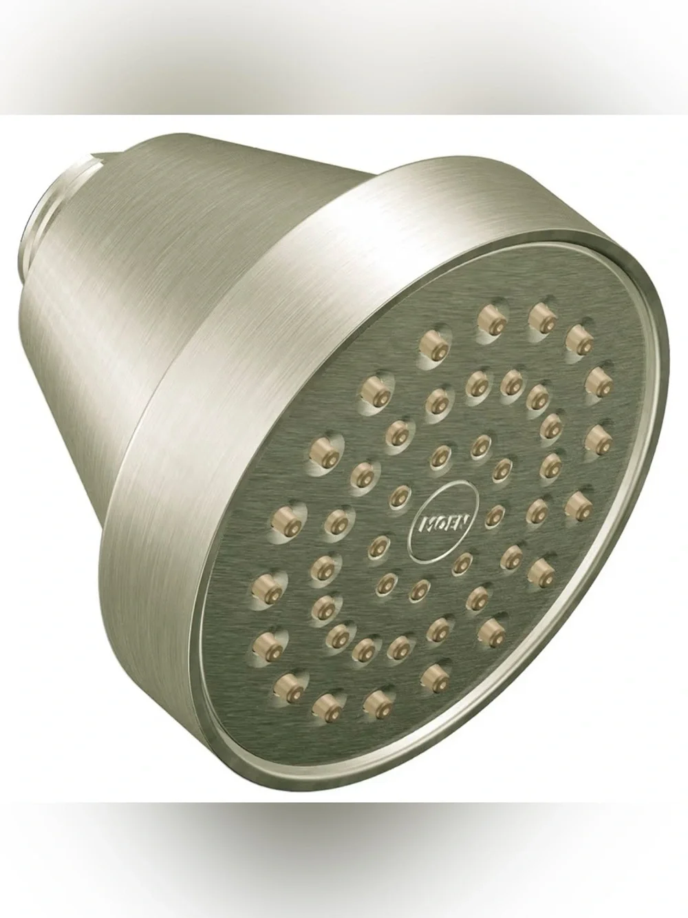 Moen Brushed Nickel 6399BN Level One-Function Standard Shower Head